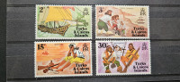 pirati - Turks & Caicos Islands 1971 - Mi 278/281 - čiste (Rafl01)