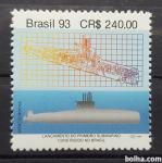 podmornice - Brazilija 1993 - Mi 2562 - čista znamka (Rafl01)