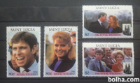 poroka - St. Lucia 1986 - Mi 848/851 - serija, čiste (Rafl01)
