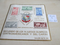 PRODAM BLOK PANAMA -1- 1938 ČIST MNH