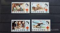 rdeči križ - Grenada 1970 - Mi 379/382 - serija, čiste (Rafl01)