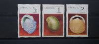 školjke - Grenada 1975 - Mi 685/691 - 3 znamke, čiste (Rafl01)