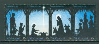 St. Vincent Karibi 1974 božič serija MNH**