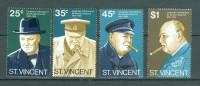 St. Vincent Karibi 1974 Winston Churchill serija MNH**