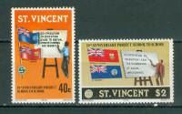 St. Vincent Karibi 1978 izobraževanje serija MNH**