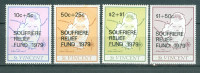 St. Vincent Karibi 1979 izbruh vulkana serija MNH**