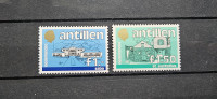 stavbe, zgradbe - Nizozemski Antili 1985 - Mi 575/576 - čiste (Rafl01)