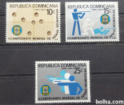 streljanje - Dominicana 1981 - Mi 1310/1312 - serija, čiste (Rafl01)