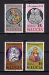SVETA LUCIJA 1974 BOŽIČ RELIGIJA ** Mi 356/359 ** serija (HV-113)