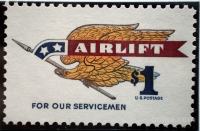 USA 1968 - Airlift nežigosana znamka