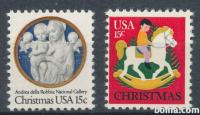 USA 1978 Božič nežigosani znamki