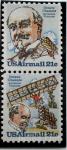 USA 1979 - Air Mail O. Chanute žigosani znamki