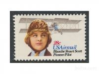 USA 1980 - Air mail S. Scott nežigosana znamka