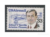 USA 1985 - Air mail A Verville nežigosana znamka