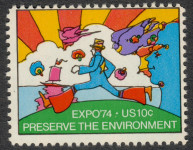 ZDA 1974 OKOLJE NARAVA EXPO ** Mi 1134 ** znamka (14)