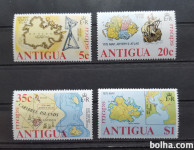 zemljevidi - Antigua 1975 - Mi 373/376 - serija, čiste (Rafl01)