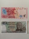 Argentina 20 in 50 Pesos UNC