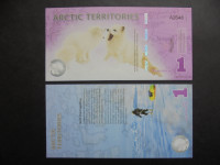 ARKTIKA-ARCTIC TERRITORIES-KOMPLET 14 BANKOVCEV UNC