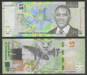 BAHAMI 1 dolar 2024 UNC