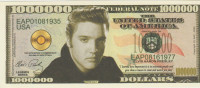 BANK.LEGENDE ROCK N ROLL-ELVIS PR.1000000 DOLLARS(ZDA AMERIKA)2020.UNC