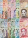 SET 12 BANKOVCEV 2-20000 BOLIVARIANA 2007-2017 (VENEZUELA)UNC