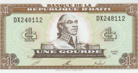 BANKOVEC 1 GOURDES P253a,P259a (HAITI) 1993.UNC