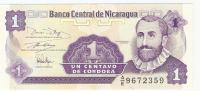 BANKOVEC 1 centavo UNC Nikaragua