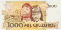 BANKOVEC 1000 CRUZEIROS P231a (BRAZILIJA) 1990.UNC