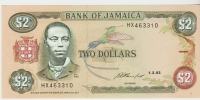 BANKOVEC 2  DOLLARS P69d,P69e (JAMAJKA) 1993.UNC