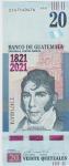 BANKOVEC 20 QUETZALES P127 ( GVATEMALA GUATEMALA) 2020.UNC
