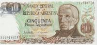 BANKOVEC 50 PESOS P314a.2(ARGENTINA) 1985.UNC