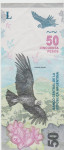 BANKOVEC 50 PESOS P-363b -ŽIVALI (ARGENTINA) 2020.XF++