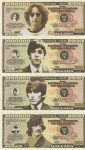 BANKOVEC-LEGENDE-THE BEATLES 1000000 DOLLARS (ZDA AMERIKA) 2020.UNC