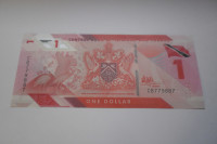 BANKOVEC TRINIDAD AND TOBAGO 1 DOLLAR 2020 UNC POLIMER