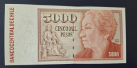 ČILE 5.000 pesos 1998 UNC  P155e