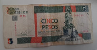 CUBA 5 pesos convertibiles 2011