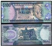 GUYANA - 100 dollars 2009 UNC
