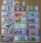 Južna Amerika - Lot - 20 bankovcev