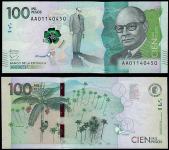 Kolumbija 100.000 pesos 2014 UNC