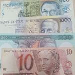 Komplet bankovcev Brazilija UNC