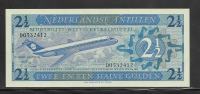 Nizozemski Antili,   2  1/2  gulden 1970, UNC  - letalo