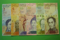 VENEZUELA 2013/15 - SET BANKOVCEV - PRODAM