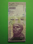 VENEZUELA 2016/17 - 1000 BOLIVARJEV - PRODAM