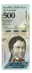 VENEZUELA-500 BOLIVAROV