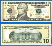 ZDA, 10 dollars, 10 dolarjev, 2017, UNC