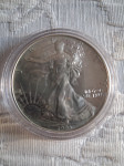 ZDA Ameriški orel 1 oz. Srebrni kovanci Srebro