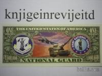 ZDA - FANTAZIJSKI BANKOVEC - ONE MILLION DOLLARS - NATIONAL GUARD