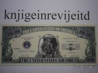 ZDA - FANTAZIJSKI BANKOVEC - ONE MILLION DOLLARS - US AIR FORCE