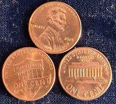 1 CENT DOLLAR 2 KOSA RAZLIČNA ZADNJA STRAN