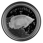 1 oz SREBRNIK Caribbean Ounce 2 dollars MONTSERRAT ribica 2021 (otaku)